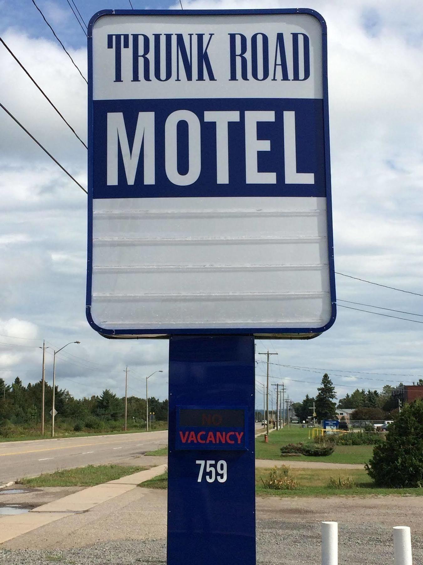 Trunk Road Motel 수세인트마리 외부 사진